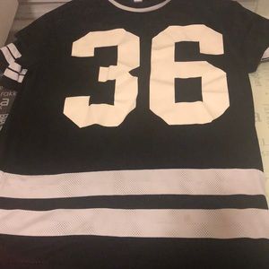Oversized Mesh Jersey